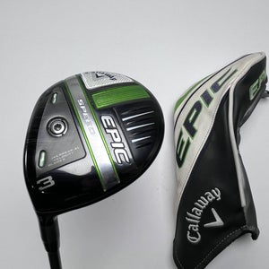 LEFTY Callaway EPIC Speed 3 Fairway 15*  HZRDUS Smoke iM10 6.0 60g Stiff LH HC