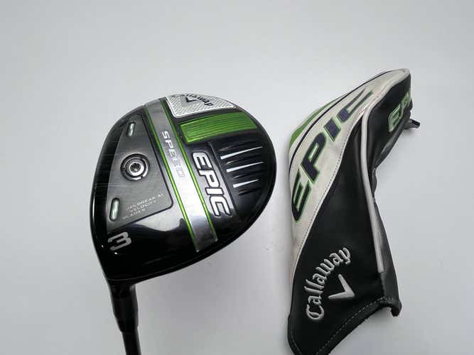 LEFTY Callaway EPIC Speed 3 Fairway 15*  HZRDUS Smoke iM10 6.0 60g Stiff LH HC