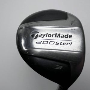 TaylorMade 200 Steel 3 Fairway Wood 15* Grafalloy ProLaunch Blue 65g Stiff RH