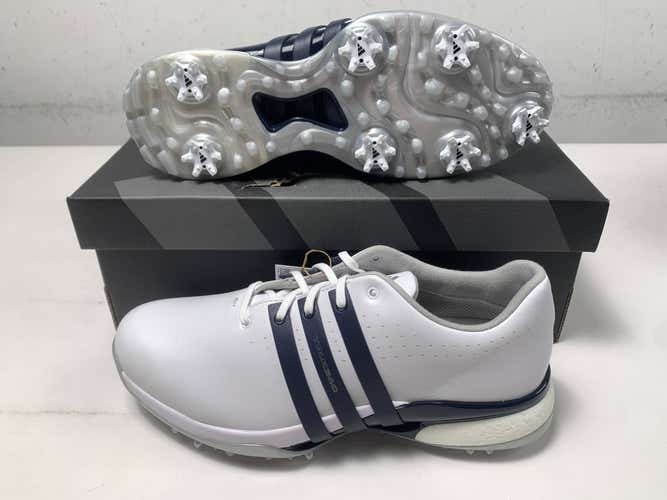Adidas Tour360 24 Waterproof Golf Shoes White Men's SZ 9.5 (IF0245) NIB