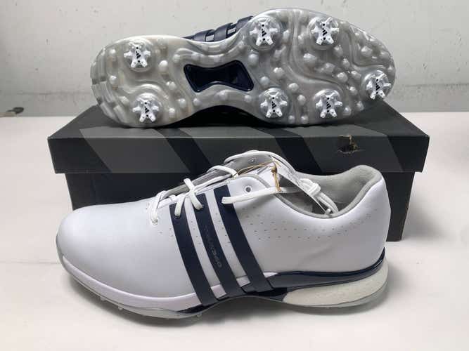 Adidas Tour360 24 Waterproof Golf Shoes White Men's SZ 13 (IF0245) NIB