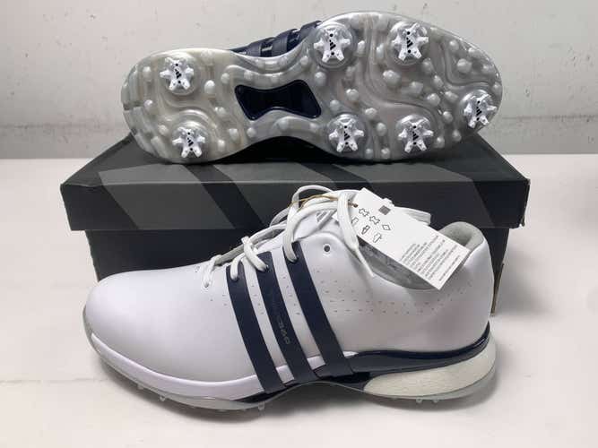 Adidas Tour360 24 Waterproof Golf Shoes White Men's SZ 11.5 (IF0245) NIB