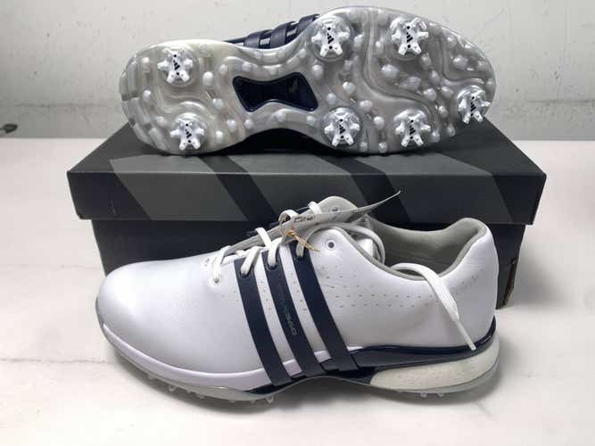 Adidas Tour360 24 Waterproof Golf Shoes White Men's SZ 10.5 (IF0245) NIB