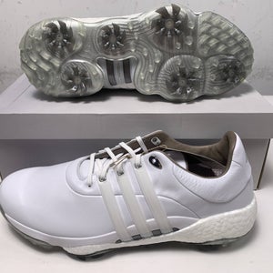 Adidas Tour360 22 Waterproof Golf Shoes White Men's SZ 12.5 (GV7245) NIB