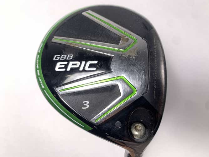 Callaway GBB Epic 3 Fairway Wood 15* Aldila Rogue max 65g Stiff Graphite Mens RH