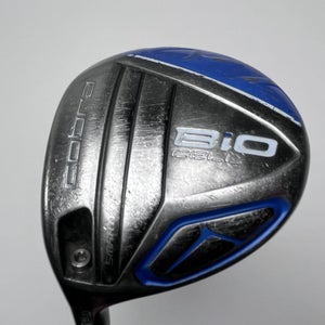 Cobra Bio Cell Blue 3 Fairway Wood 15.5* UST iRod Stiff LH Oversize Grip