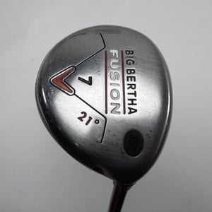Callaway Big Bertha Fusion 7 Fairway Wood 21* Aldila NVS Orange 55g Senior RH