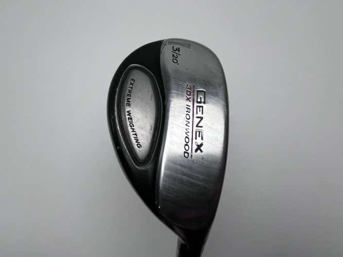 Nickent 3DX Ironwood 3 Hybrid 20* SpeedRated 75 75g Regular Graphite Mens RH