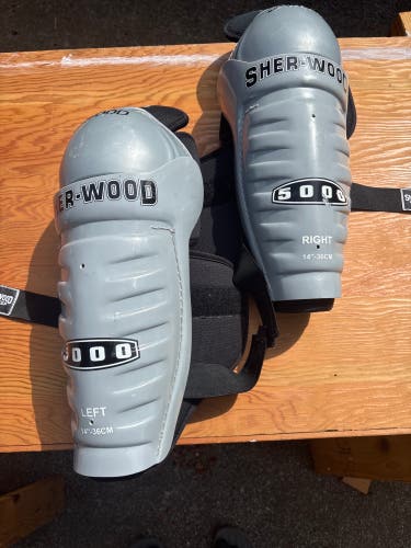 Senior Sher-Wood 14" Shin Pads (Used)