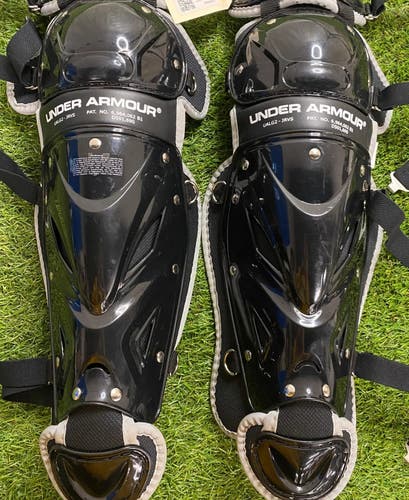 New Under Armour Victory Series UALG2-JRVS 13" Catcher's Leg Guards | Ages 9–12