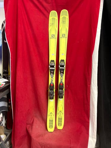 Skis: Salomon 161 cm All Mountain Skis With Bindings (Used)