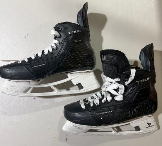 Senior True Pro Custom Hockey Skates Wide Width Pro Stock 10 (Used) 3574