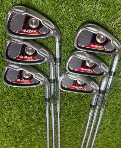 TaylorMade - Burner Plus - IRON SET 5-Pw - Steel - Burner 85 - Regular - RH