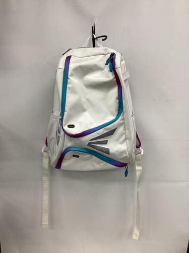Used Easton BACKPACK BB/SB Player Carry Bag White 11851-S000049634