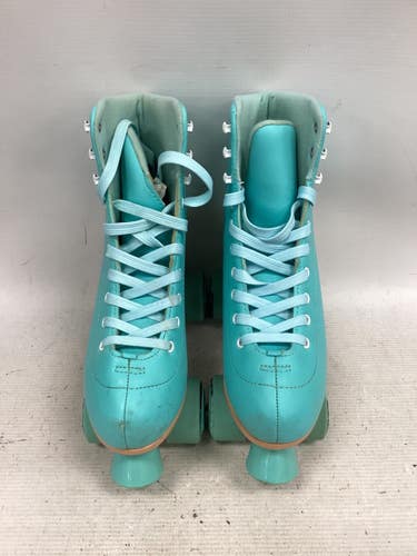 Used SEVEN C Senior Roller Quad Skates Royal Blue Senior 7 11851-S000049623