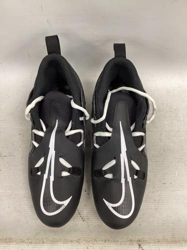 Used Nike LAX Cleats Mens Black Senior 12 11851-S000049604