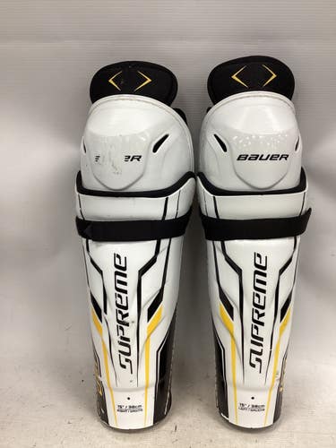 Used Bauer SUPREME S150 Senior Shin Guards None 15" 11851-S000049478
