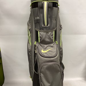 Used Nike 14 SLOT CART BAG Mens Cart Bag Grey 11851-S000049423
