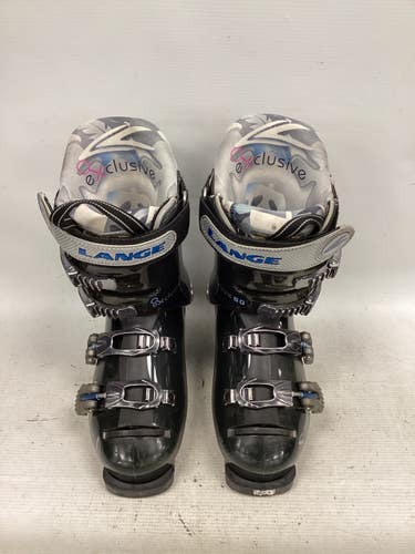 Used Lange EXCLUSIVE 80 Womens DH Ski Boot None 235 MP - J05.5 - W06.5 11851-S000049363