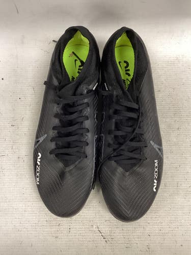 Used Nike AIR ZOOM MERCURIAL Soccer Cleats Black And Red Senior 6.5 11851-S000049344