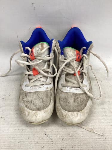 Used Under Armour BB CLEATS BB/SB Cleats White Junior 04.5 11851-S000049338