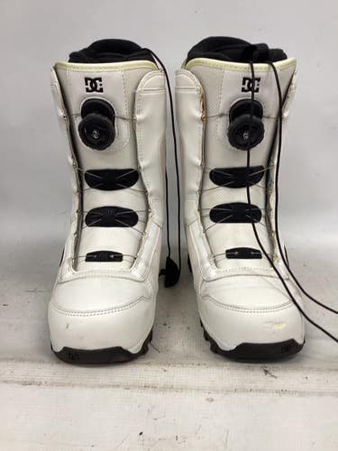 Used DC Shoes SHILOH 2010 BOA Mens Snowboard Boots White Senior 9.5 11851-S000049298