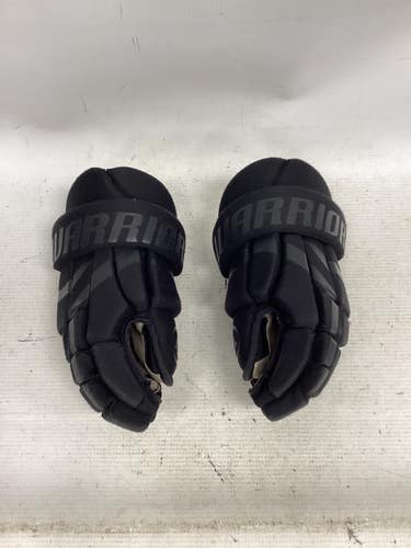 Used Warrior CLUTCH Junior Gloves Black 10" 11851-S000049128