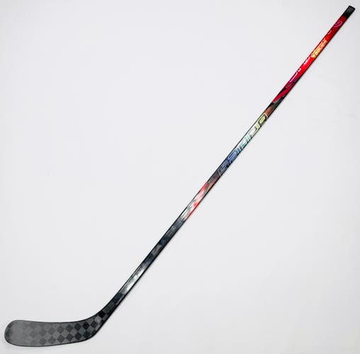 Near New Custom Red Bauer Nexus Tracer Hockey Stick-RH-P90TM-82 Flex-Grip