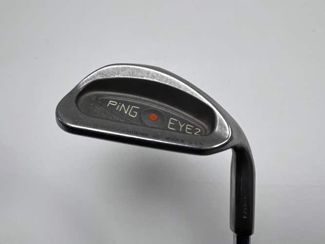Ping Eye 2 Sand Wedge SW Orange Dot 2* Flat Karsten ZZ-Lite Stiff Steel Mens RH