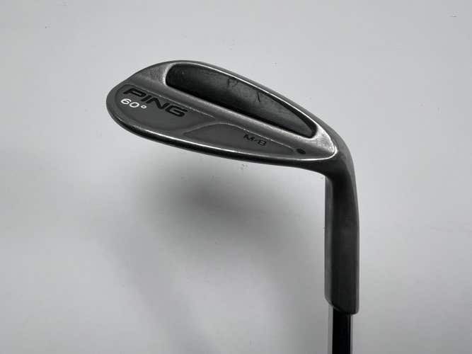 Ping MB Lob Wedge LW 60* Black Dot Wedge Steel Mens RH Midsize Grip