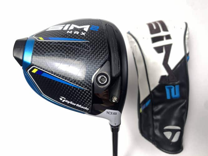 TaylorMade SIM2 MAX Driver 10.5* Fujikura Ventus Blue TR 5-S Stiff RH HC