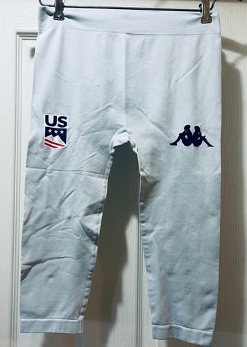 US Ski Team Kappa Kombat Skin Fit Compression Shorts *NEW*