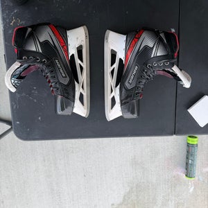 2019 Bauer Vapor X2.7 Hockey Goalie Skates Regular Width 9 (Used)