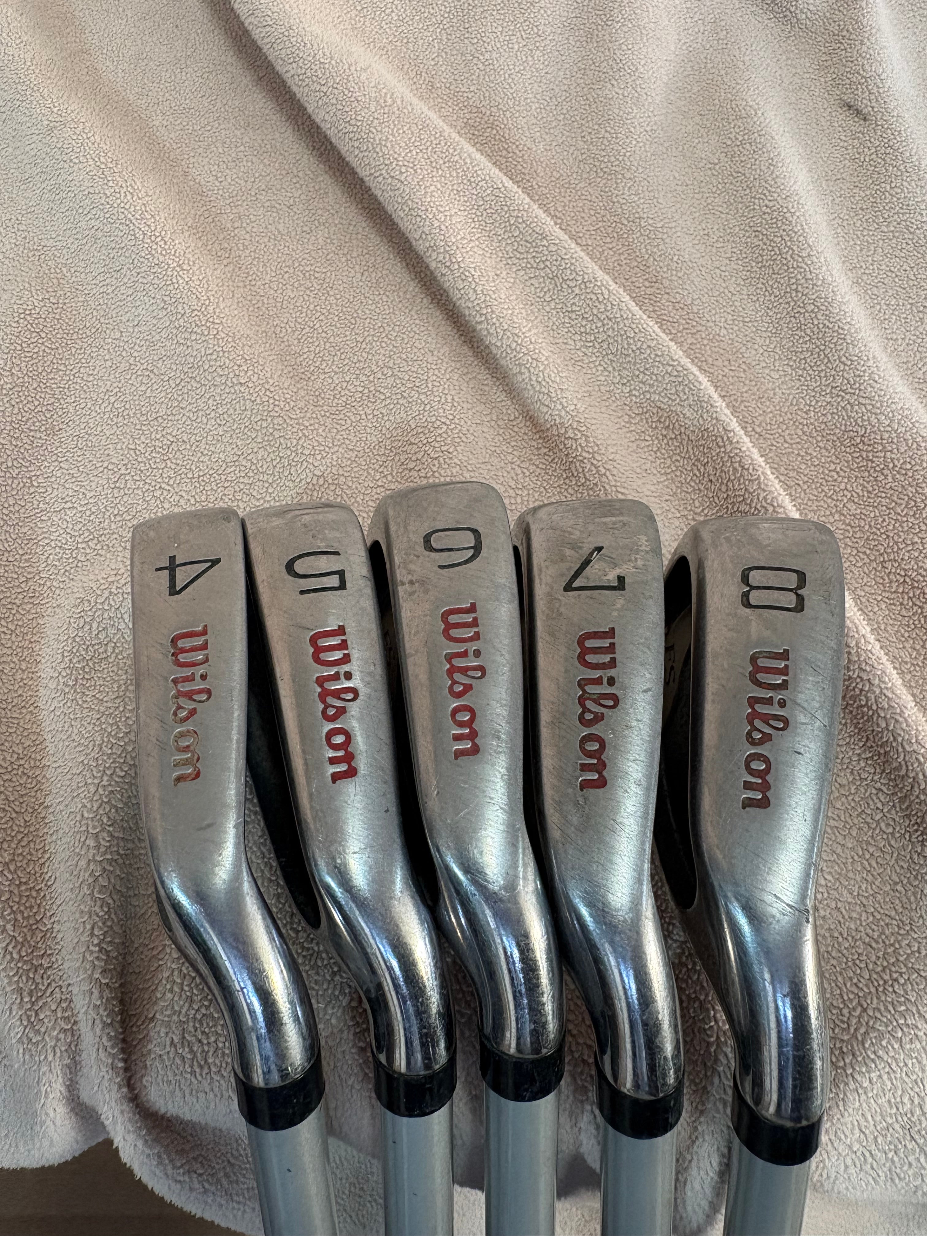 Wilson Staff Fat shaft Iron Set | Used and Closeout