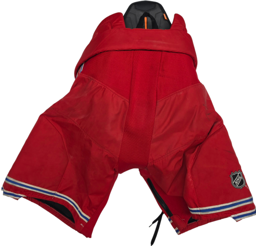 CCM HPTK Custom Pro Stock Hockey Pants Large NHL Rangers Used (2) (15703)