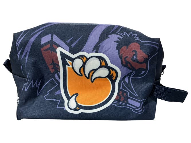 Edmonton Oilers/Bakersfield Condors Toiletry / Shaving Bag Royal Blue (Used) 8805