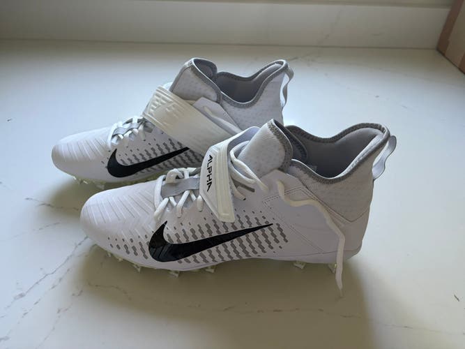 Men's Size M 14.5 (W 15.5) Nike Alpha Menace Pro 2 Molded Cleats (New)