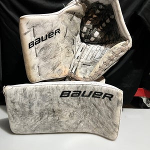 Bauer Supreme Ultrasonic Senior Glove and Blocker(Used)