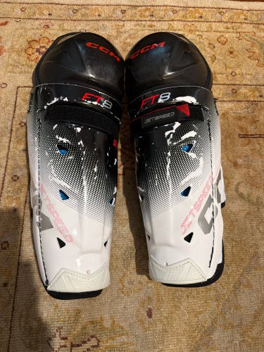 Senior CCM JetSpeed FT8 15" Shin Pads (Used)