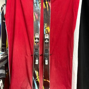 Skis:  High Society brand freeride or all-mountain skis 165 cm Powder Skis With Bindings (Used)