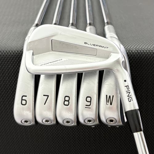 PING BLUEPRINT S IRON SET 5-W BLACK DOT