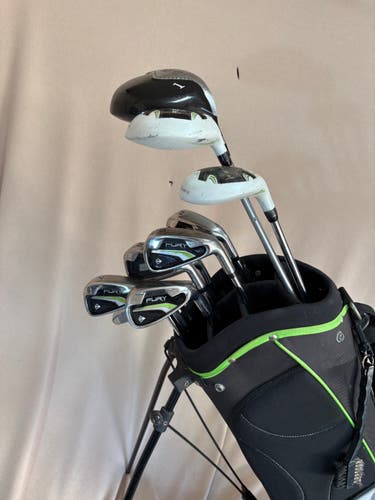 Men's Dunlop Fury Right Handed Clubs (Full Set) Regular Flex 11 Pieces (Used)
