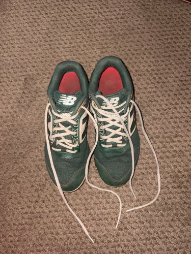 Green Men's Size M 7.5 (W 8.5) Youth New Balance Shoes (Used)