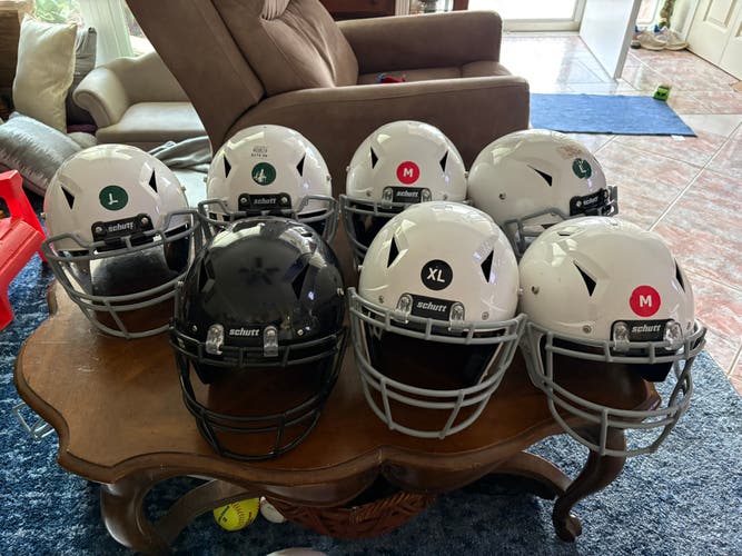 Huge lot of new Schutt Vengeance A11 Helmet (New) lot of 9