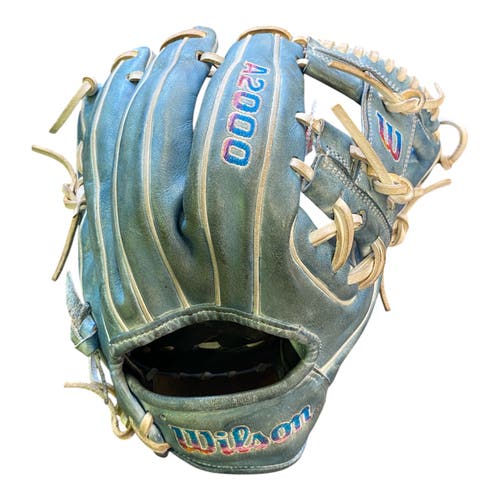 Used Wilson A2000 AA BB/SB Glove RH Throw Royal Blue 11 1/2" 11602-S000111687