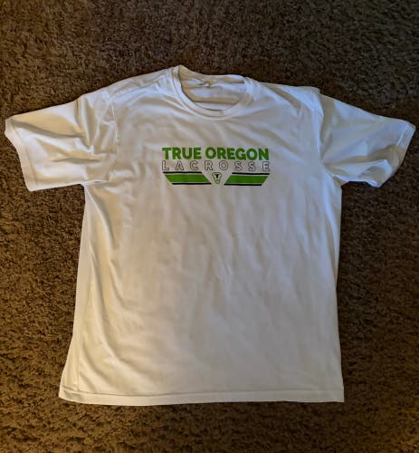 True Oregon Lacrosse Performance Tee