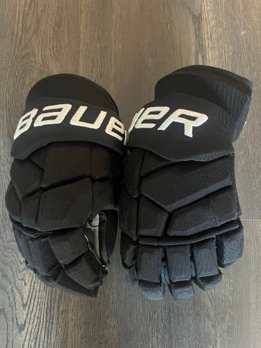Pro Stock Bauer Supreme Mach Gloves 13" Black