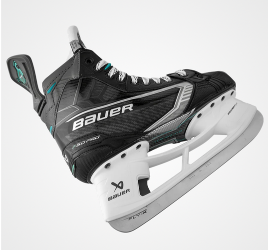 BAUER SUPREME F50 PRO SKATES SR SIZE 7 FIT 2 BRAND NEW FLY X STEEL