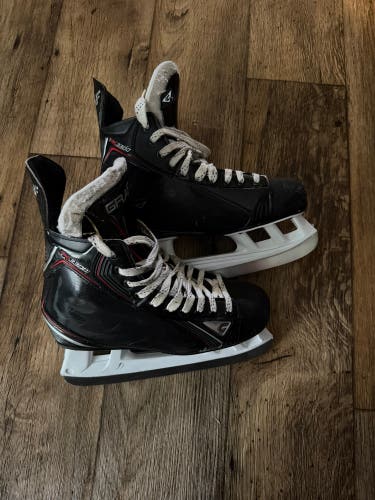 Black Graf PeakSpeed PK3300 Hockey Skates Wide Width 7 (Used)