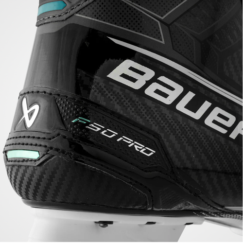 BAUER SUPREME F50 PRO SKATES SR SIZE 9.5 FIT 2 BRAND NEW FLY X STEEL